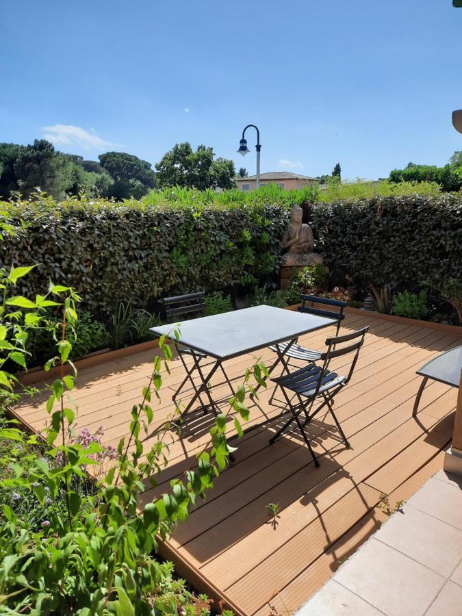 Rez De Jardin Zen, 50 M2, Aux Portes De L Esterel Et Proche Mer, Parking Gratuit Frejus